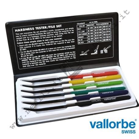 vallorbe hardness test file|vallorbe file production.